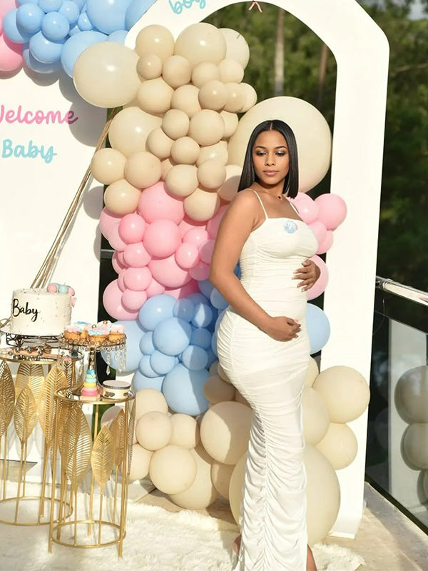 Casualwear-Bodycon Cami Maternity Party Maxi Dress