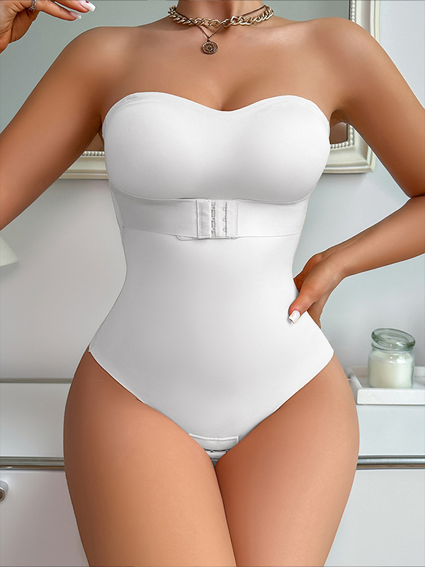 Bumplook Bandeau One-piece Body Shaper Tummy Control Bodysuit