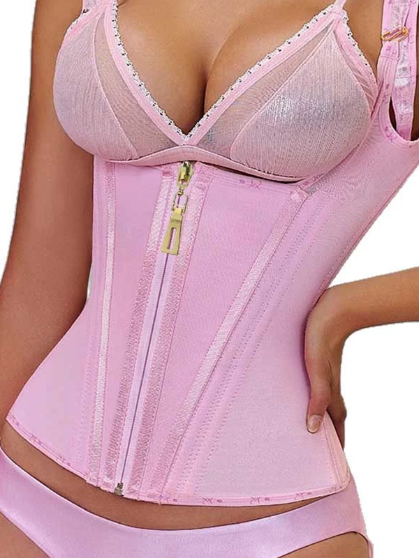 Bumplook Zipper Close Body Shaper Tummy Control Waist Trainer