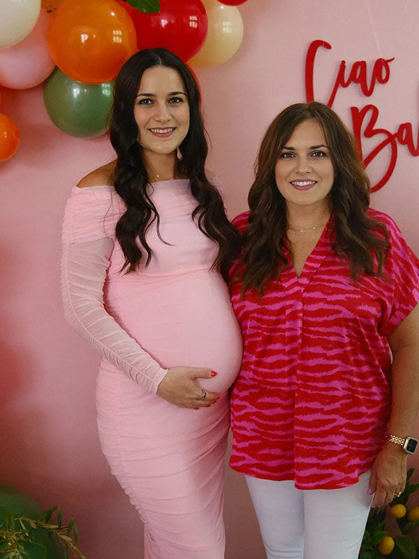 Casualwear- Mesh Bodycon Maternity Midi Dress