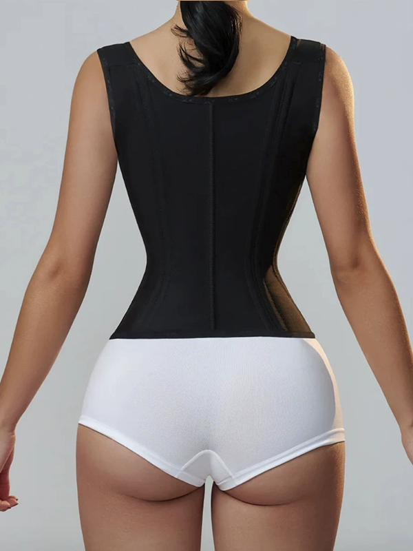 Bumplook Zipper Close Body Shaper Tummy Control Waist Trainer