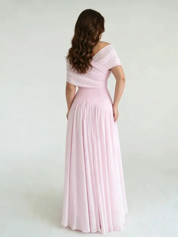 Blush Pinnk Off Shoulder Maternity Maxi Dress| Baby Shower& Photoshoot| Bumplook Blush Pinnk Off Shoulder Maternity Maxi Dress| Baby Shower& Photoshoot| Bumplook