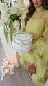 Butter Yellow Sheer Tulle Feather Cape, Dramatic Maternity Photoshoot Accessory for Baby Shower, Maternity Photoshoot, Gender Reveal, Pregnancy Announcement, Wedding Guest, Bridal Shower, Formal Events | Bumplook