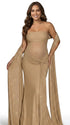 champagne glitter maternity maxi dress sheer mesh bodycon pregnancy gown