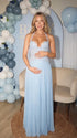 Light Blue Maternity Dress, Lace Corset Pregnancy Gown for Baby Shower, Maternity Photoshoot, Gender Reveal, Pregnancy Announcement, Wedding Guest, Bridal Shower, Formal Events | Bumplook
