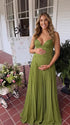 Olive Green Maternity Dress, Lace-Up Back Pregnancy Maxi Dress for Baby Shower, Maternity Photoshoot, Gender Reveal, Pregnancy Announcement, Wedding Guest, Bridal Shower, Formal Events | Bumplook