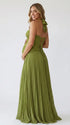 Olive Green Lace Maternity Dress, Corset Maxi Pregnancy Dress for Baby Shower, Maternity Photoshoot, Gender Reveal, Pregnancy Announcement, Wedding Guest, Bridal Shower, Formal Events | Bumplook