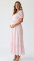 Romantic Plus Size Maternity Dress for Pregnancy Photos | Bumplook