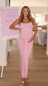 Soft Pink Maternity Dress for Gender Reveal | Bumplook
