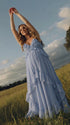 Blue Maternity Maxi Dress for Boy Baby Shower | Bumplook