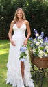 White Pearl Halter Maternity Dress, Greek Goddess Maternity Maxi Dress for Baby Shower, Maternity Photoshoot, Gender Reveal, Pregnancy Announcement, Wedding Guest, Bridal Shower, Formal Events | Bumplook