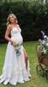 White Pearl Halter Maternity Dress, Greek Goddess Maternity Maxi Dress for Baby Shower, Maternity Photoshoot, Gender Reveal, Pregnancy Announcement, Wedding Guest, Bridal Shower, Formal Events | Bumplook
