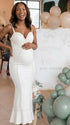 White Pearl Bodycon Maternity Midi Dress, Elegant Pregnancy Dress for Baby Shower, Maternity Photoshoot, Gender Reveal, Bridal Shower, Wedding Guest, Formal Events | Bumplook